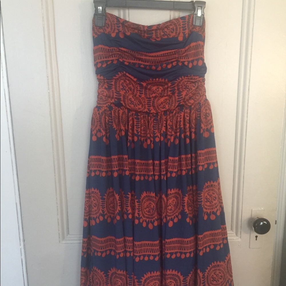 Anthropologie Strapless classic dress - Picture 2 of 8
